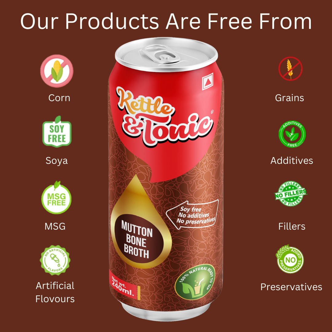 The Mutton Bone Broth (Pack of 6)